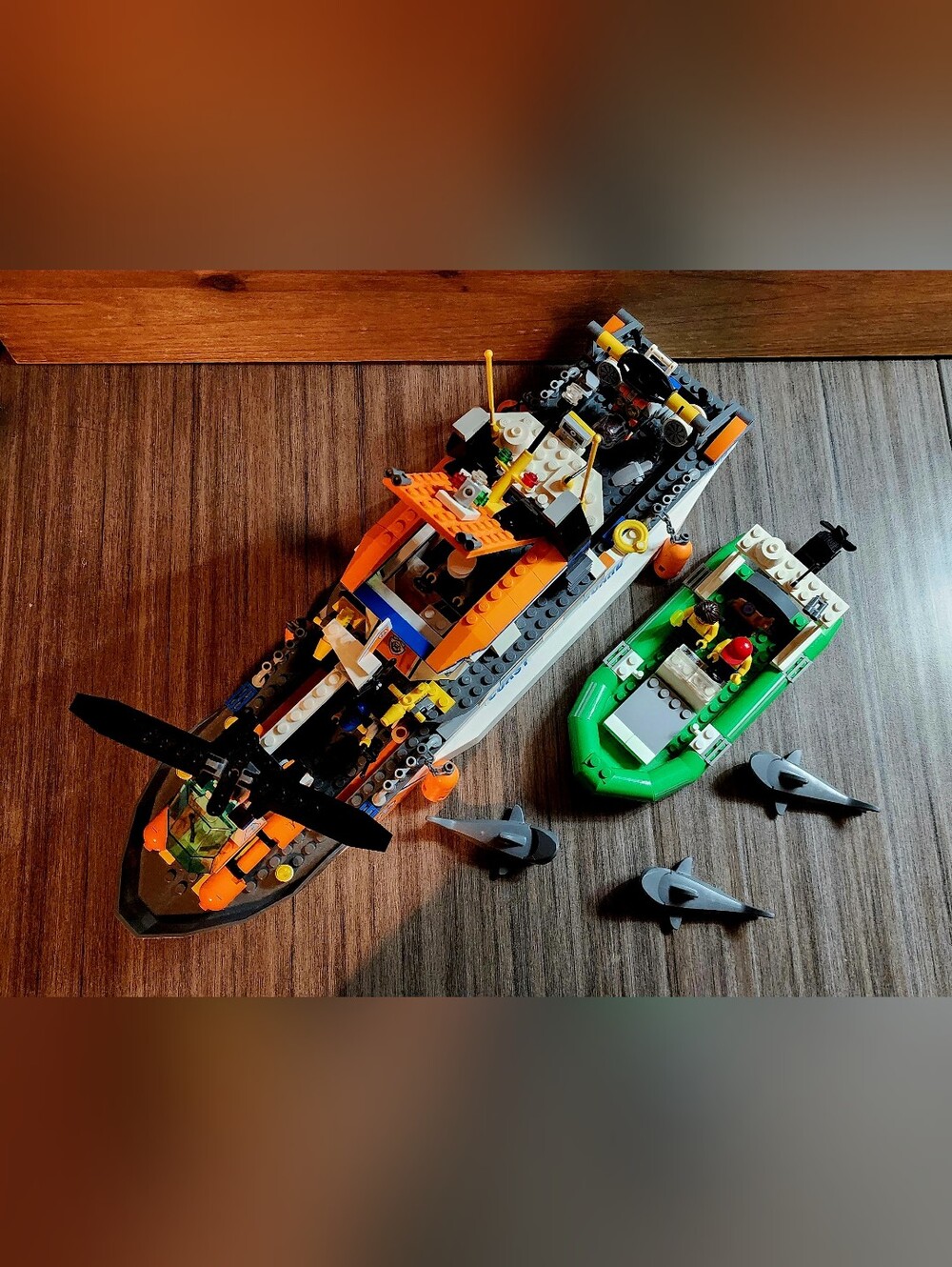 💥 LEGO City 60014 Coast Guard Patrol Vessel Helicopter & Sub Lot 💥 - Picture 4 of 17